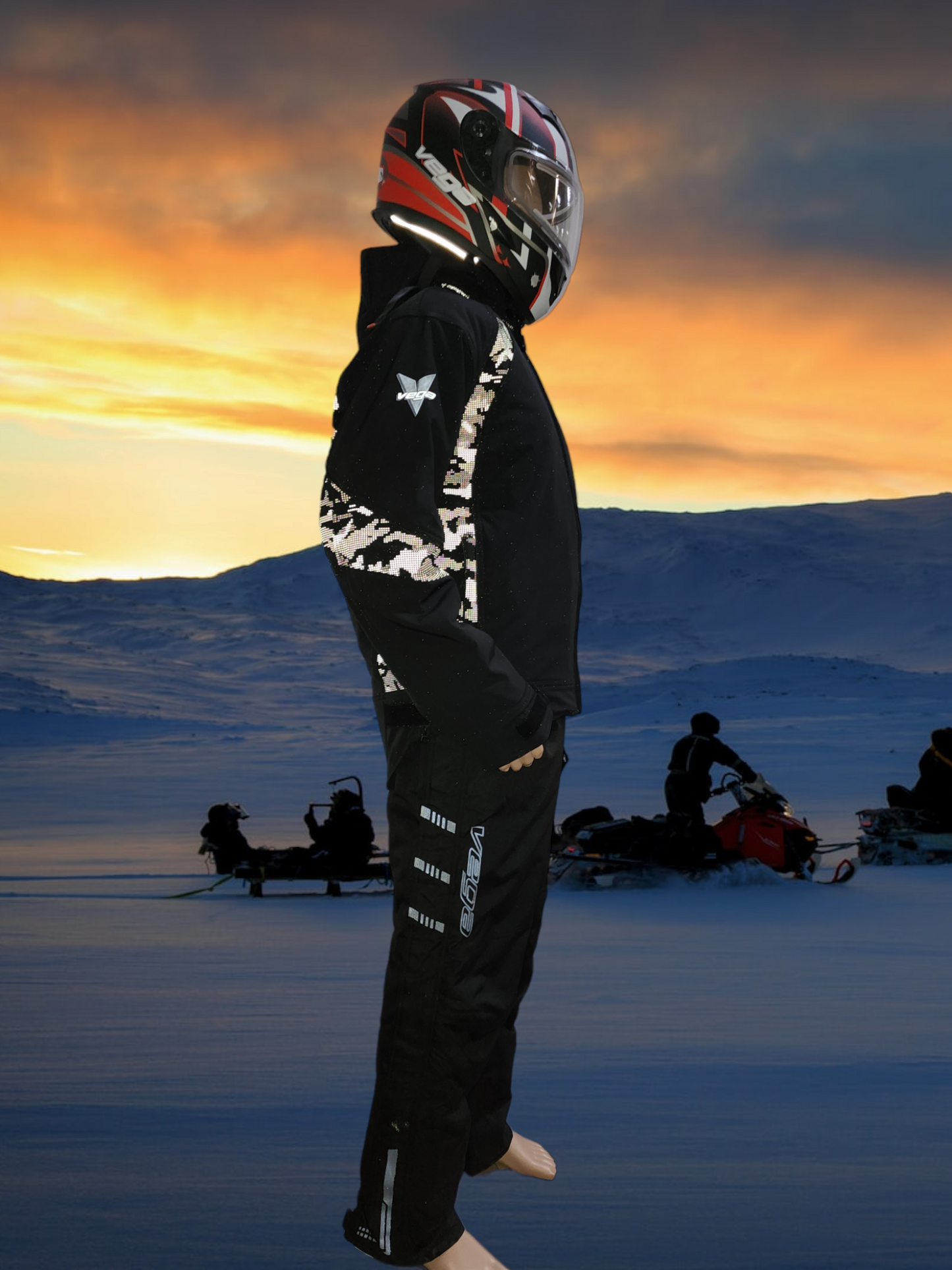 Vega Snowmobile Jacket - 180g insulation - Warm & Best in the class