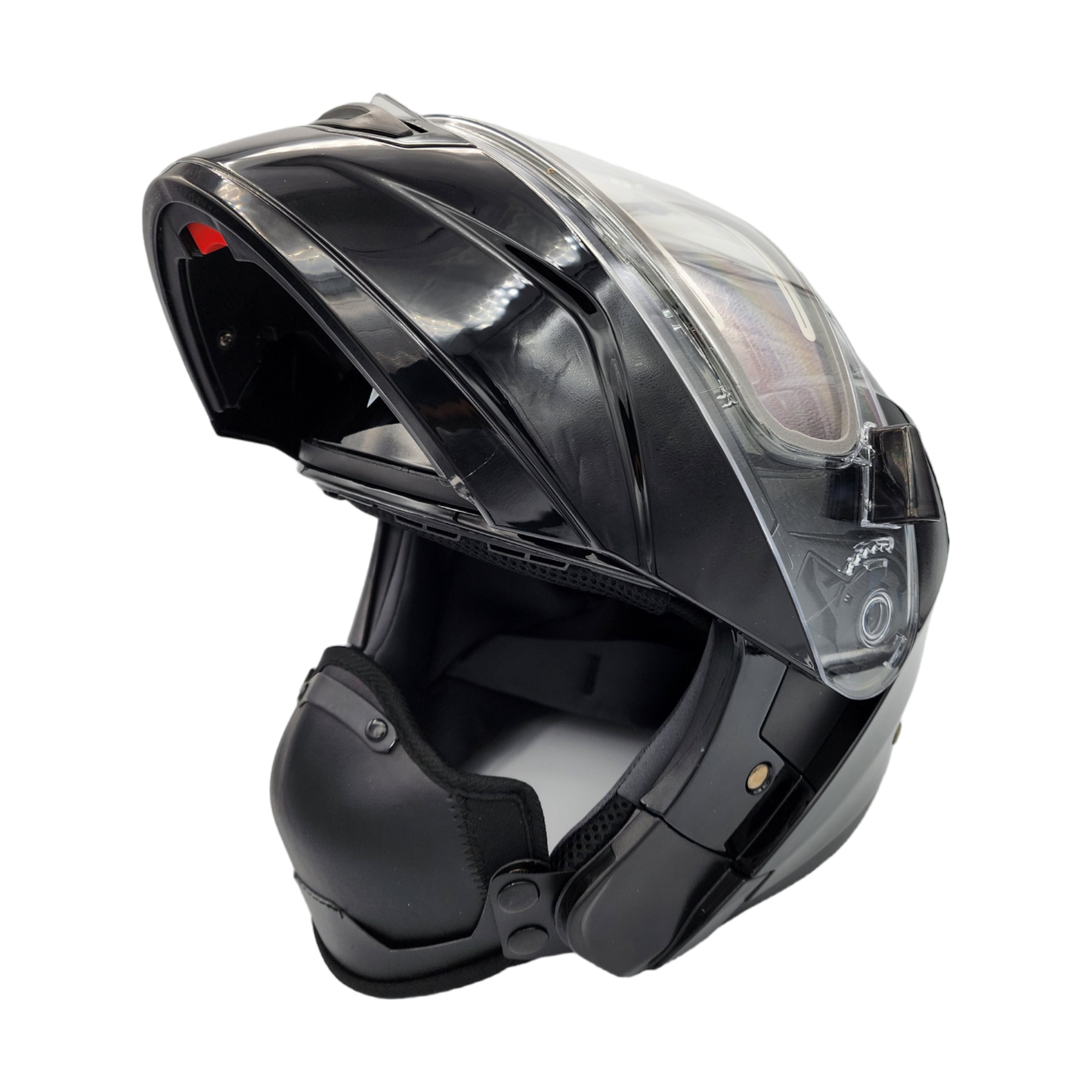 Vega Superdome 4XL-6XL Snowmobile Modular helmet with electric heated shield - Gloss Black