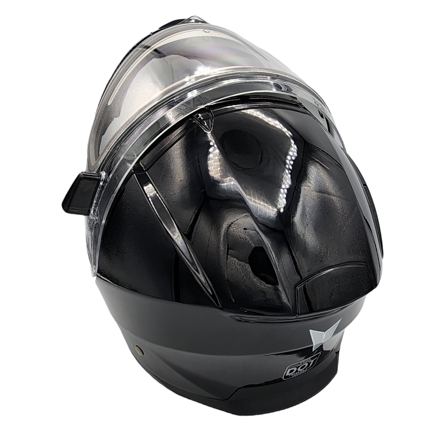 Vega Superdome 4XL-6XL Snowmobile Modular helmet with electric heated shield - Gloss Black