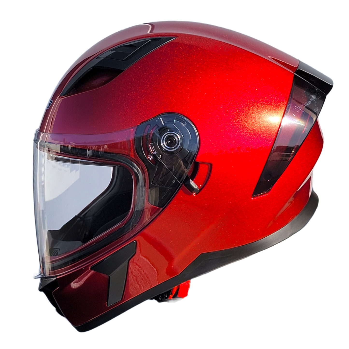 Vega Holeshot Full Face Helmet - Velocity Red