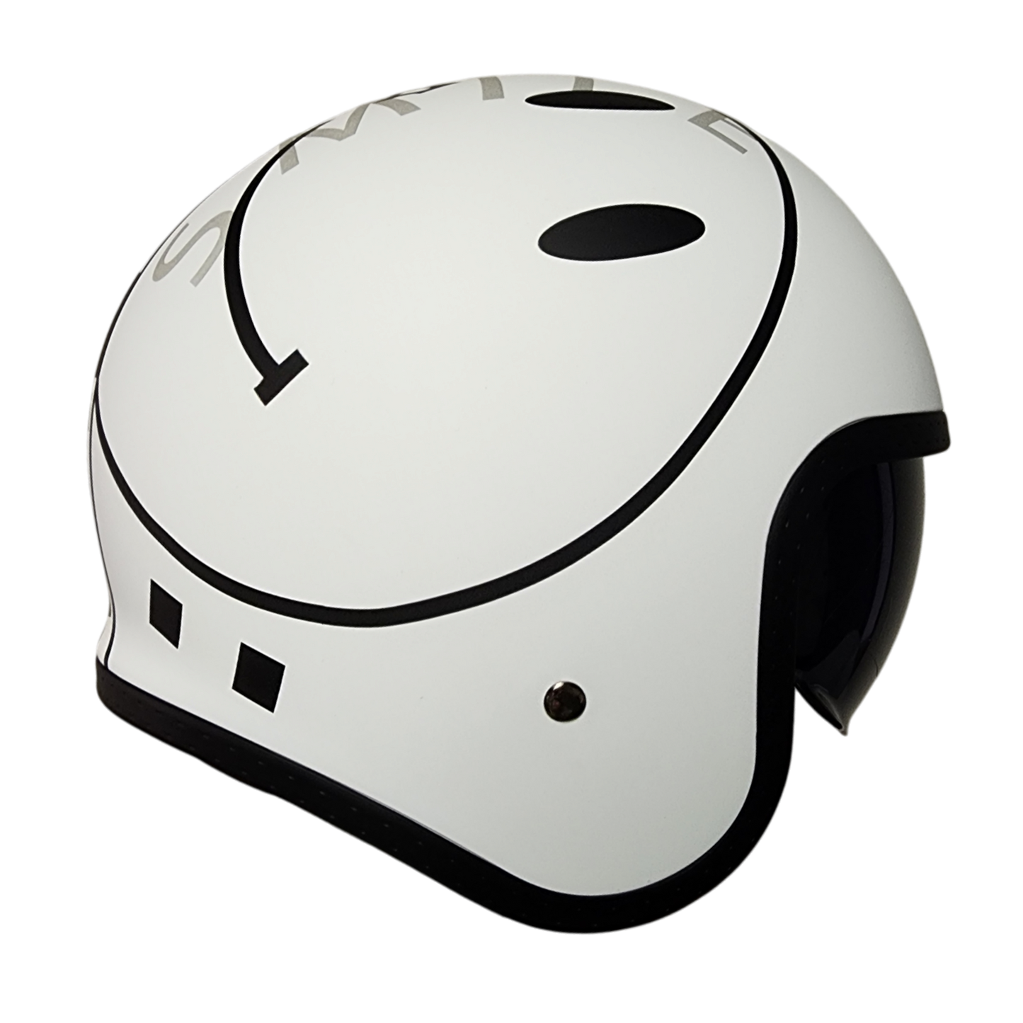 Vega Helmet USA - V8 Retro Style Open Face Helmet - Checker