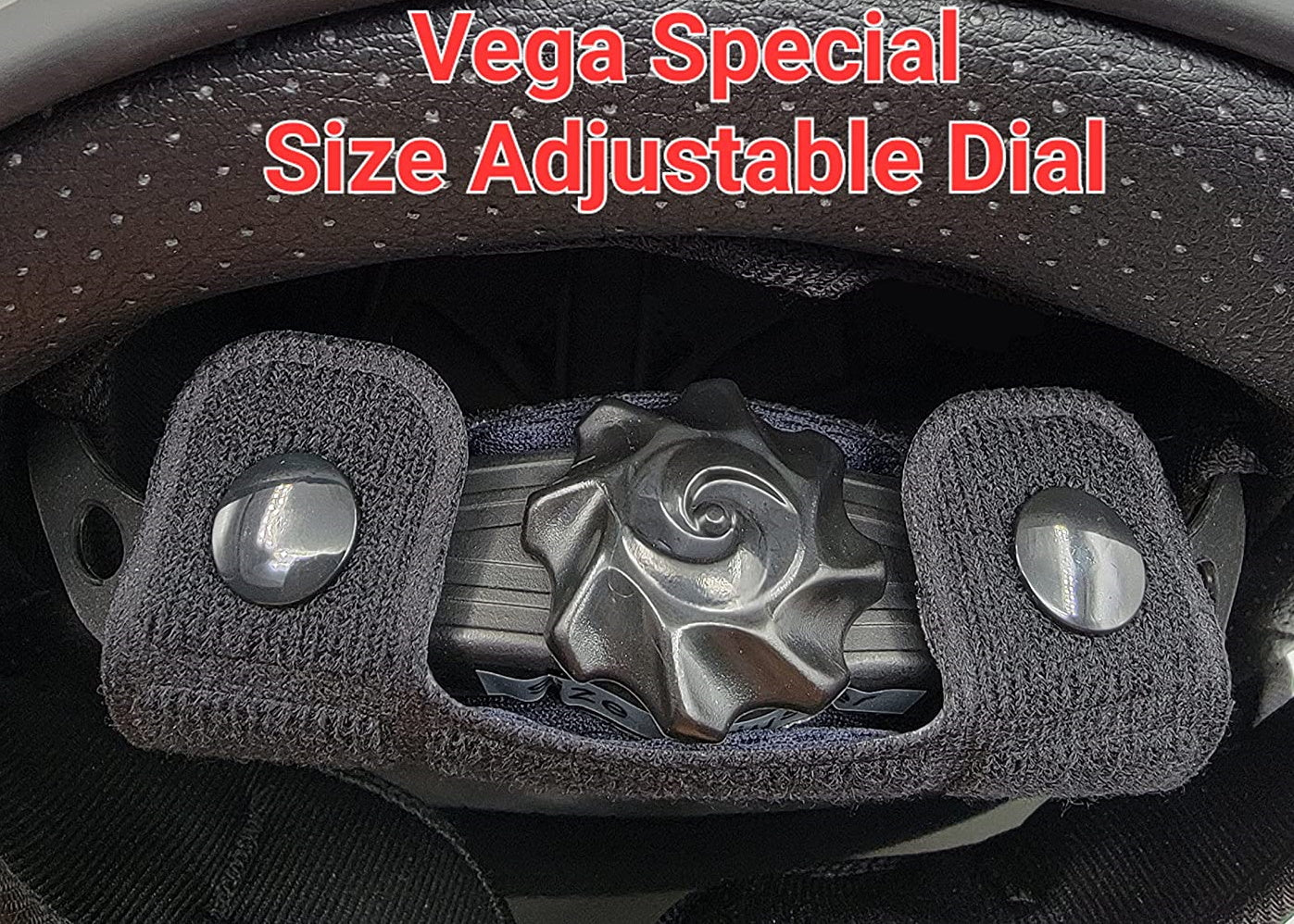 Vega Warrior Half Helmet with dropdown shield and sunvisor - Eagle Red