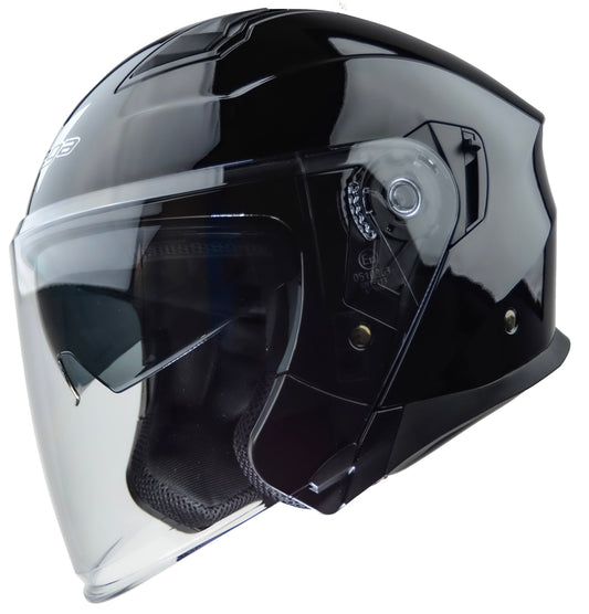 Vega Magna Touring Open Face Helmet - Gloss Silver