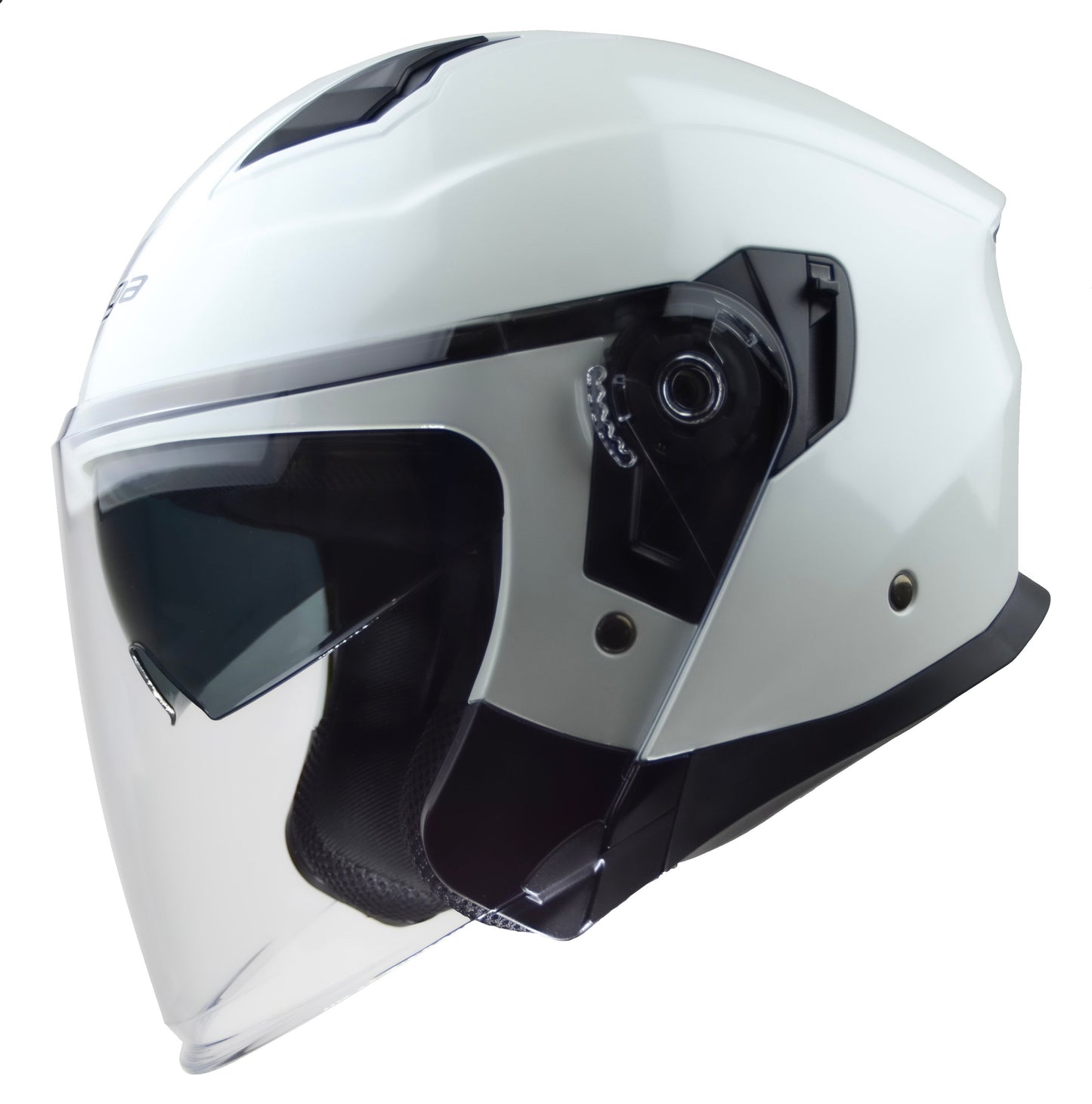 Vega Magna Touring Open Face Helmet - Gloss Silver