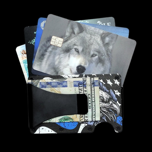 Americard holder -Modern Slim Wallet - Great Gift for Husband, Friends, ladies and gentlemen