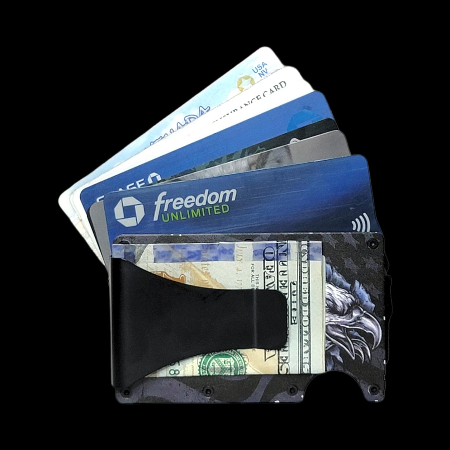 Americard holder -Modern Slim Wallet - Great Gift for Husband, Friends, ladies and gentlemen