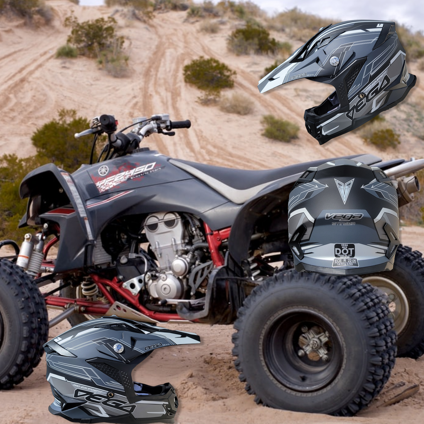 Vega MCX Off Road/Dirt Bike/ATV/UTV Helmet