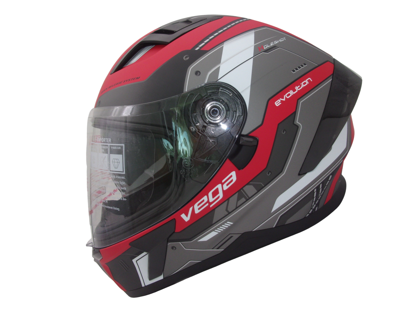 Vega Holeshot Full Face Helmet - AirDroid