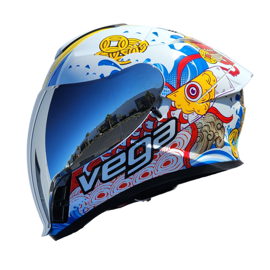 Vega AIR GPX Motorcycle Helmet - Fortune - Special Innovated Design