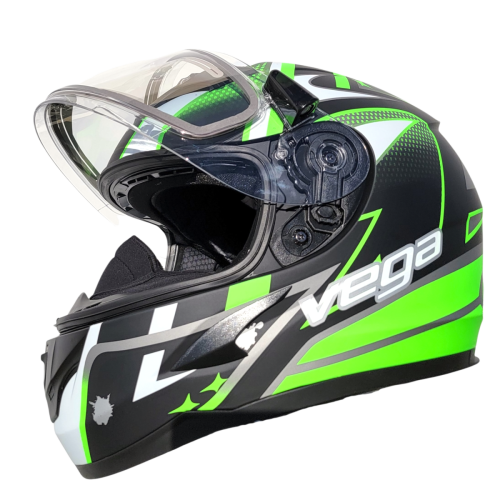 Vega V-Star Snowmobile helmet with Electric heated shield