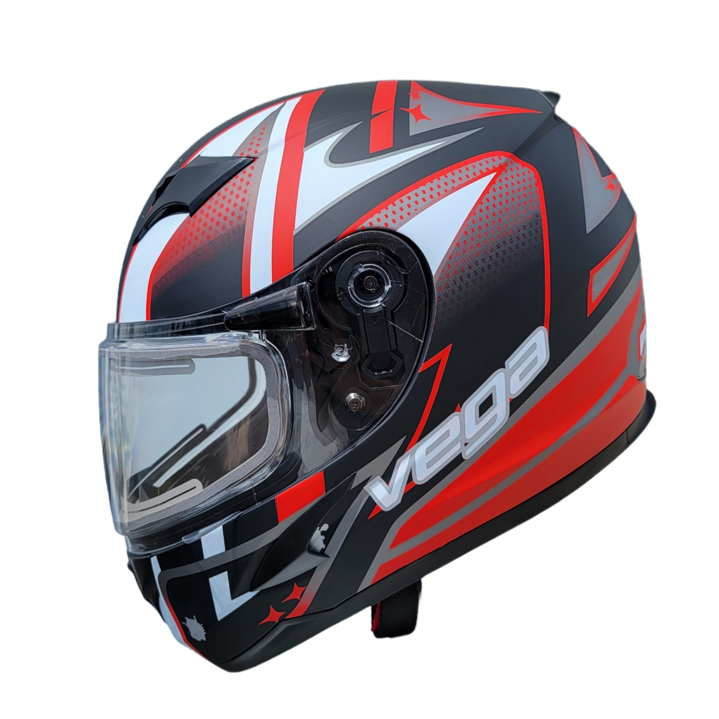Vega V-Star Snowmobile helmet with Electric heated shield