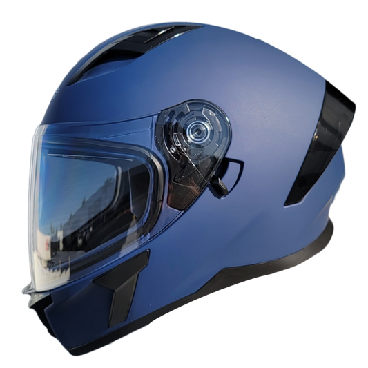Vega Holeshot Full Face Helmet - Cyan