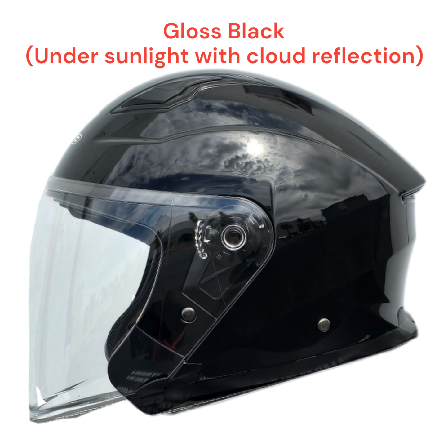 The Largest Open Face Helmet on the market! Vega Superdome Open Face Helmet